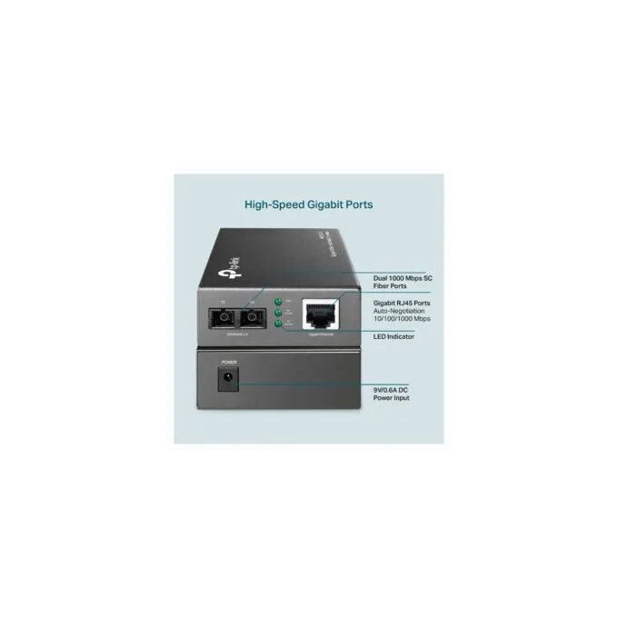 TP-Link Media Converter RJ45 to 1000Base-LX LH SC - MC210CS - — image 7