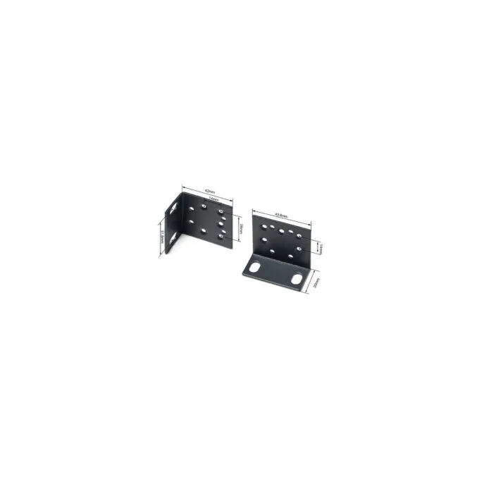 TP-Link Omada 19-inch Rack-Mount Bracket Kit - Metal, Black — image 2