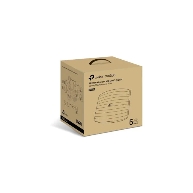 TP-Link Omada EAP245 V3 - Dual-Band Wi‑Fi 5 AC1750 Access Point, White, MU-MIMO, PoE — image 5