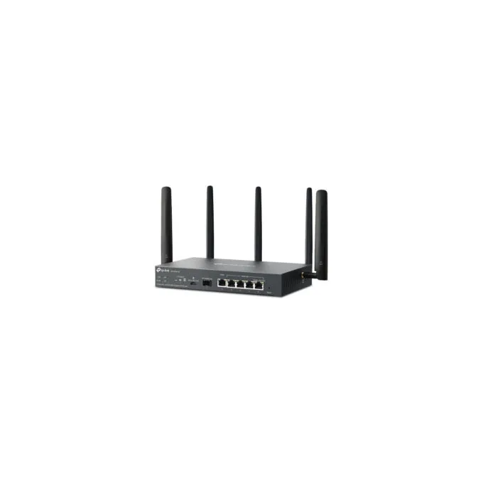TP-Link Omada ER706W - 4G LTE Cat6 AX3000 Wi-Fi 6 Router - Black, 512MB DDR4, 128MB Flash — image 2
