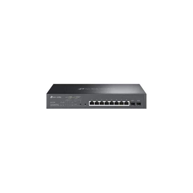 TP-Link Omada SG2210MP - 10-Port Gigabit Smart Switch (8x PoE+ 150W, 2x SFP) - Black, 1U Rackmount — image 1