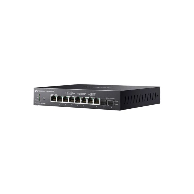 TP-Link Omada SG2210XMP-M2 - 8x 2.5G PoE+ & 2x 10G SFP+, 160W PoE Budget, Managed L2, Black — image 2