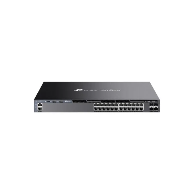 TP-Link Omada Switch SG6428X - 24x Gigabit RJ45 + 4x 10G SFP+ - Layer 3 Managed, 1U Rackmount — image 1