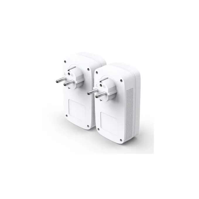 TP-Link Powerline Adapter Kit - TL-PA8030P - 1.2Gbps, 3x Gigabit Ports, MIMO, Passthrough Socket — image 2
