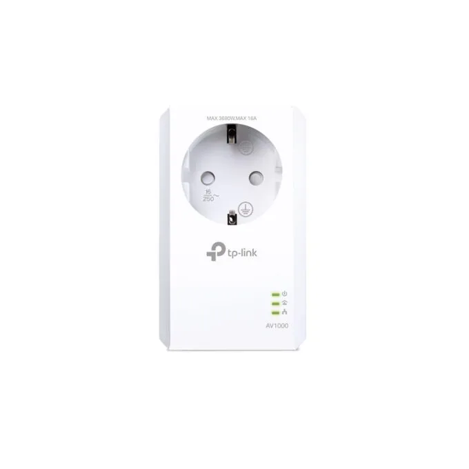 TP-Link Powerline Adapter - TL-PA7017P - AV1000, 1x Gigabit LAN, White, HomePlug AV2 — image 2