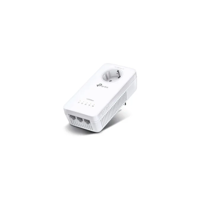 TP-Link Powerline TL-WPA8631P - Dual-Band Wi-Fi 5 AC, Passthrough Socket, 3x Gigabit LAN, White — image 1