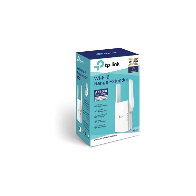 TP-LINK RE505X - AX1500 Wi-Fi 6 Range Extender — image 3