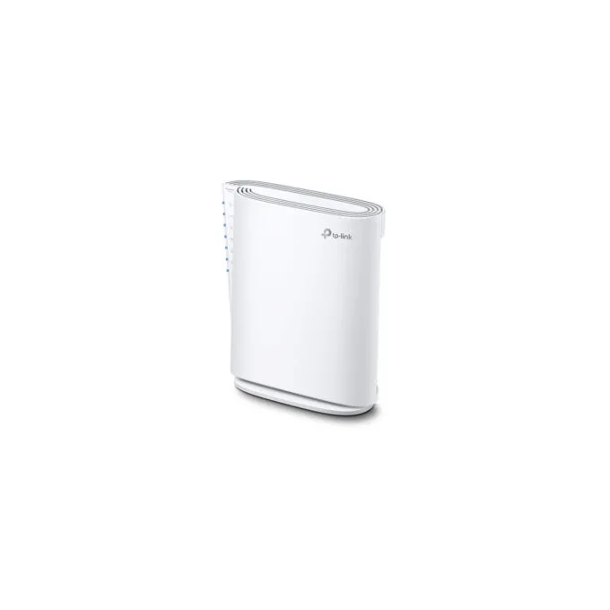 TP-Link RE6000XD - AX6000 Wi-Fi 6 Range Extender - White, 3x Gigabit Ethernet, Desktop — image 1