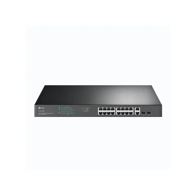 TP-LINK SG1218MP - SG1218MP - 18-Port Gigabit Rackmount PoE+ Switch, 1U, Black — image 1