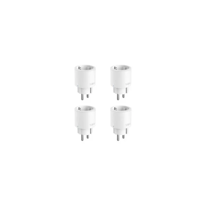 TP-Link Tapo P115 Mini Smart Wi-Fi Socket - P115 - 1-Gang EU, White, 4-Pack — image 1
