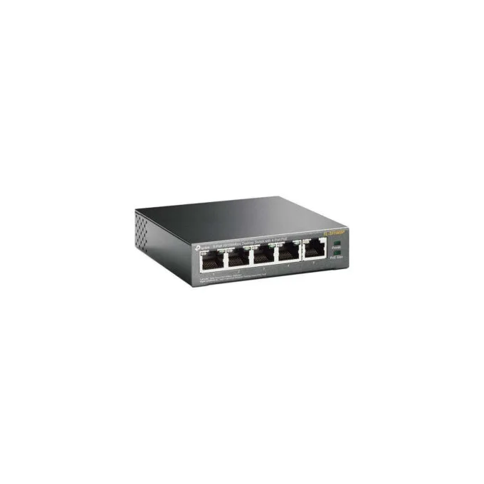 TP-Link TL-SF1005P - 5-Port Fast Ethernet Unmanaged Switch - 4x PoE (IEEE 802.3af), Desktop — image 3