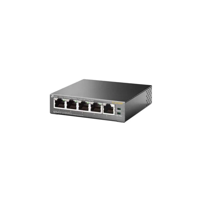 TP-Link TL-SF1005P - 5-Port Fast Ethernet Unmanaged Switch - 4x PoE (IEEE 802.3af), Desktop — image 4