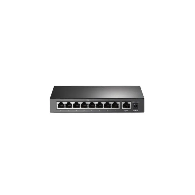 TP-Link TL-SF1009P - 9-Port Fast Ethernet Unmanaged Switch, 8x PoE+ Ports, 65W Budget, Black — image 3