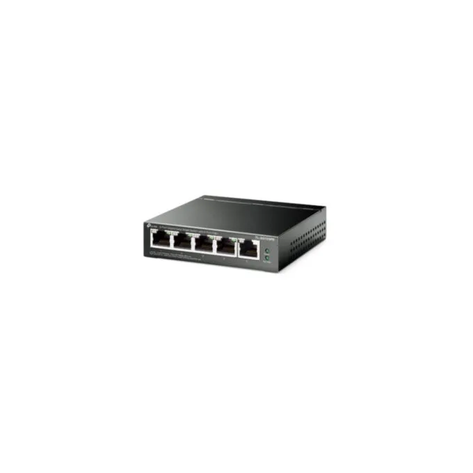 TP-Link TL-SG105PE - 5-Port Gigabit PoE+ Managed L2 Switch, 65W Budget, Black, Fanless — image 2