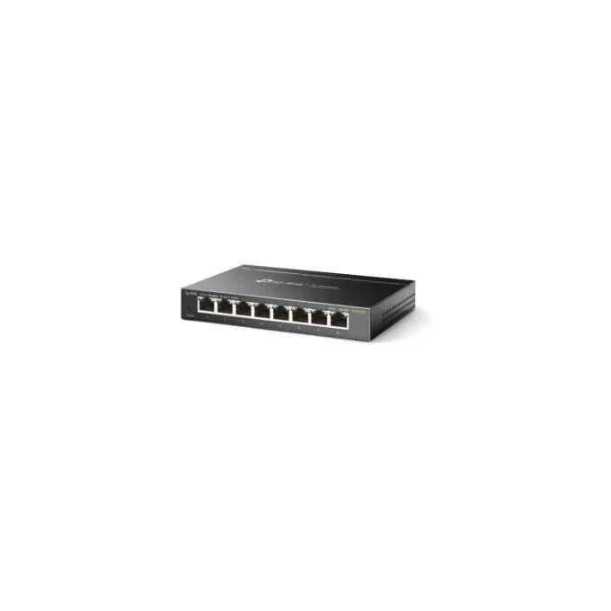 TP-Link TL-SG108S - 8-Port Gigabit Unmanaged Desktop Switch, Black — image 1