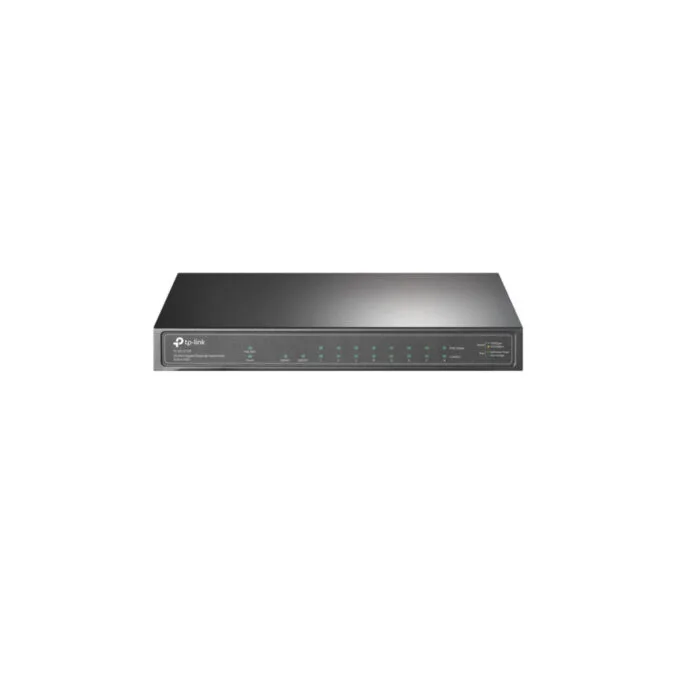 TP-Link TL-SG1210P - 8-Port Gigabit Unmanaged PoE+ Switch (Grey) - 63W PoE Budget, 1xSFP — image 1