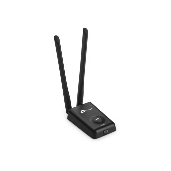 TP-Link TL-WN8200ND - 300Mbps High-Power USB Wi-Fi Adapter - Black, External Antenna — image 1