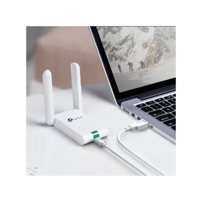TP-Link TL-WN822N - 300Mbps High-Gain USB Wi-Fi Adapter - White, 2.4GHz, USB 2.0 — image 2
