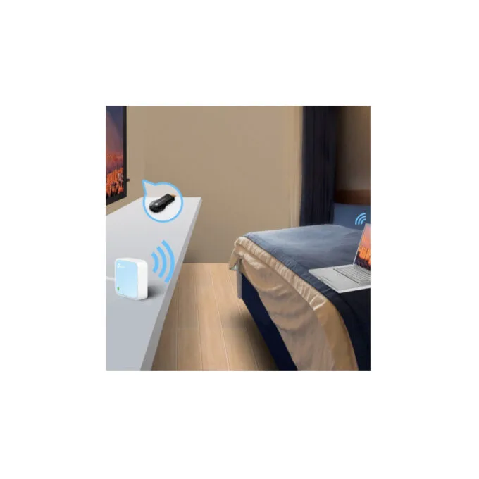 TP-Link TL-WR802N Portable Mini Travel Router - 300 Mbps, Single-band 2.4 GHz, White — image 6