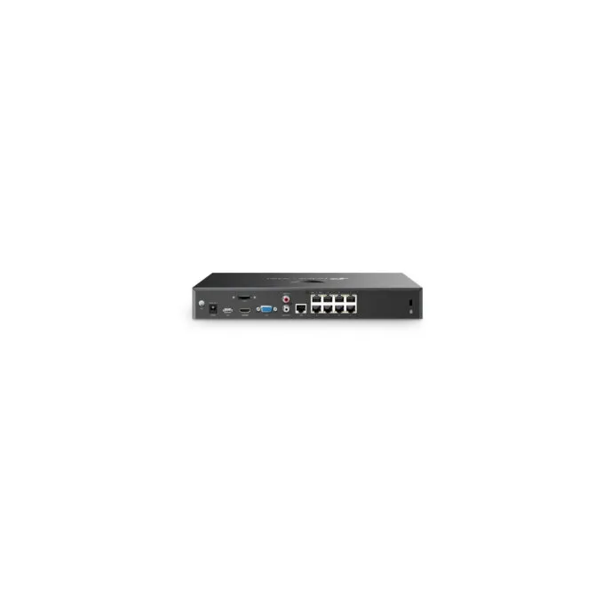 TP-Link VIGI NVR2008H-8MP - 8-Channel PoE+ 4K NVR, Black, 2x HDD bays (up to 32TB), HDMI+VGA — image 2