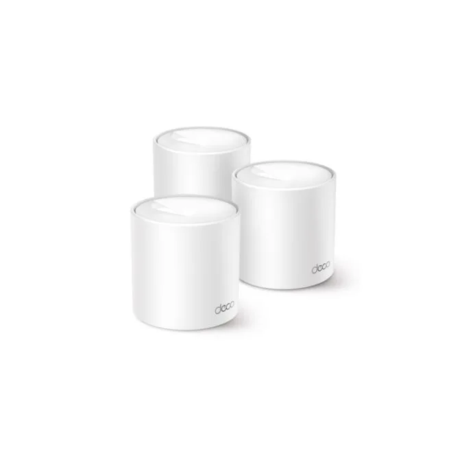 TP-Link WLAN System DECO X10 - DECO X10 - White, 3-Pack, Dual-band Wi-Fi 6, 1500 Mbit/s — image 1