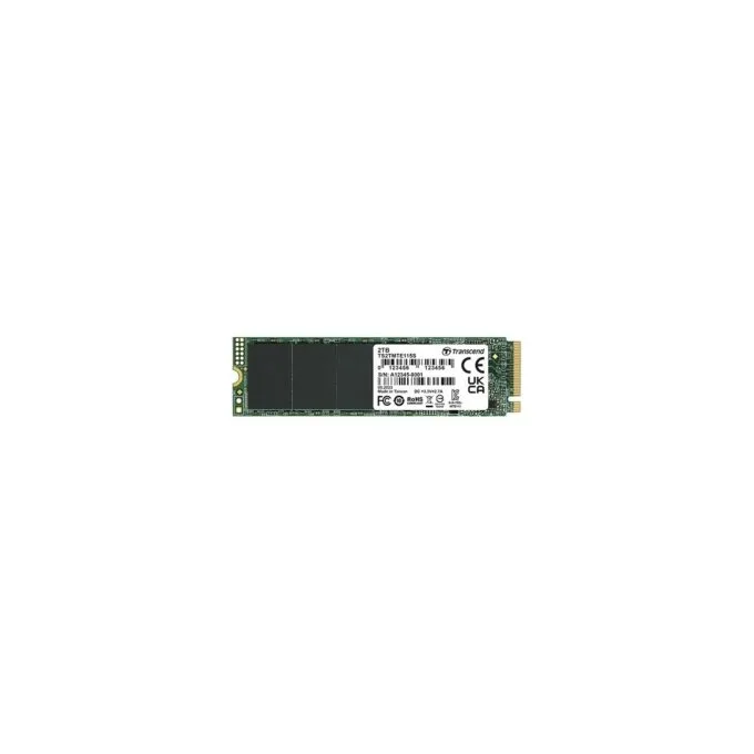 TRANSCEND 2TB SSD internal M.2 2280 PCIe Gen3x4 NVMe TLC DRAM-less — image 1