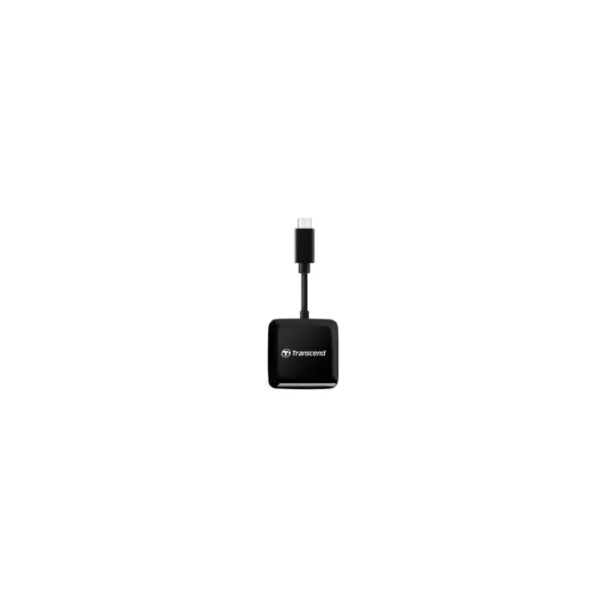 Transcend Card Reader RDC3 - TS-RDC3 - Black, USB 3.2 Gen 1 Type-C, microSD/SD — image 2