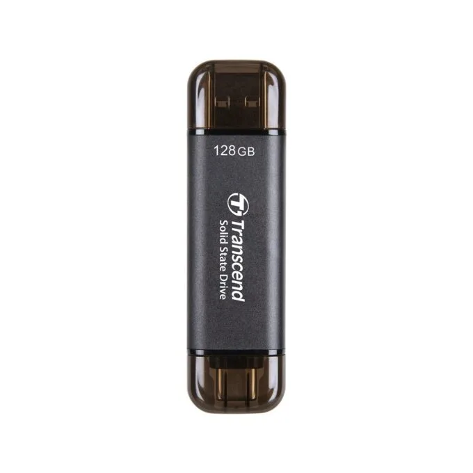Transcend ESD310C 128GB USB-C Portable SSD - ESD310C - Black, 128GB, USB-C, USB 3.2 Gen2 — image 2