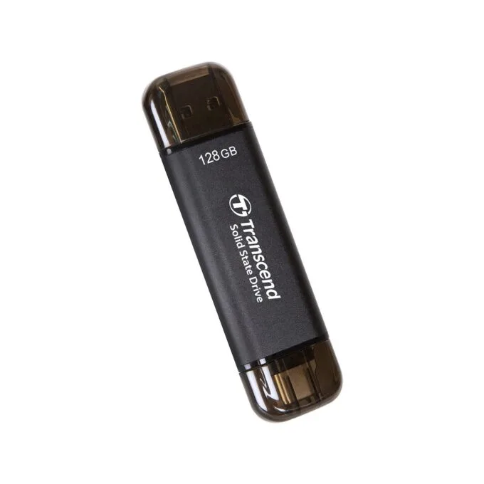 Transcend ESD310C 128GB USB-C Portable SSD - ESD310C - Black, 128GB, USB-C, USB 3.2 Gen2 — image 3