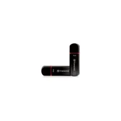 Transcend JetFlash 600 USB Flash Drive - JetFlash 600 - Black, 4GB, USB 2.0