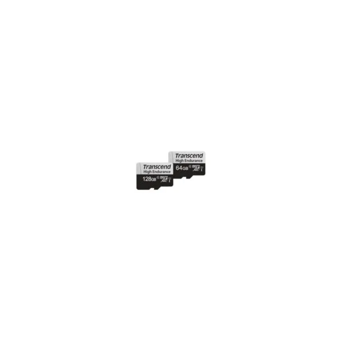 Transcend microSD Card - USD350V - 64GB microSDXC with Adapter — image 1