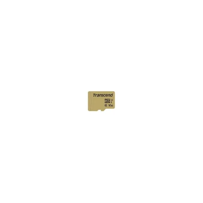 Transcend microSD Card - USD500S - 16GB SDHC with Adapter — image 1