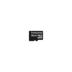 Transcend Premium MicroSDHC Card - 8GB - Black, 90 MB/s, Class 10