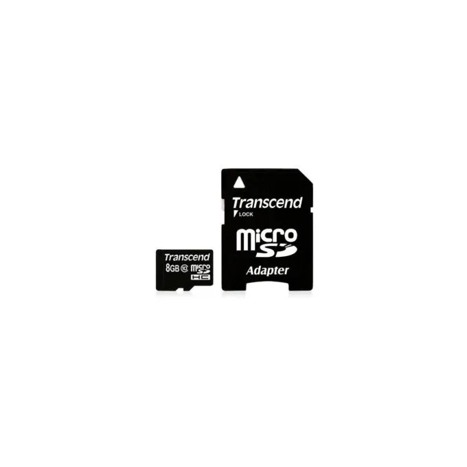 Transcend Premium microSDHC Card 8GB - microSDHC — image 1