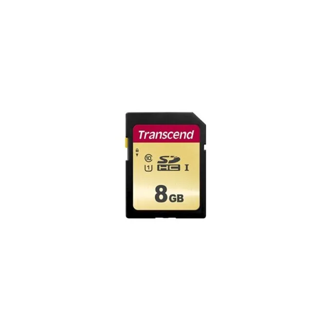Transcend SD Card - SDC500S - 8GB, 60 MB/s — image 1