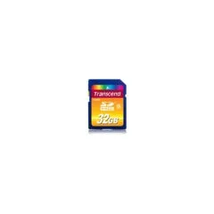 Transcend SDHC Card - Black - 32GB
