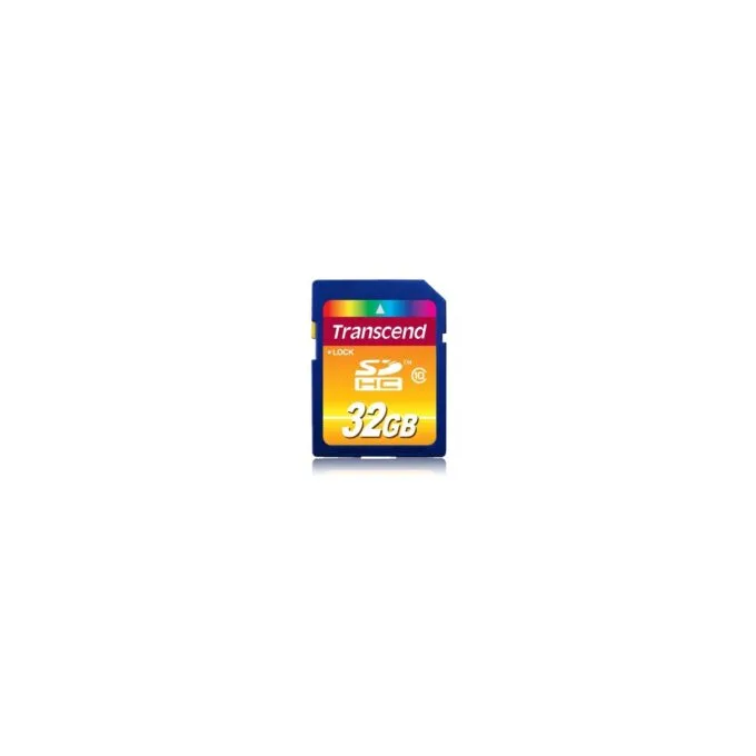 Transcend SDHC Card - Black - 32GB — image 1