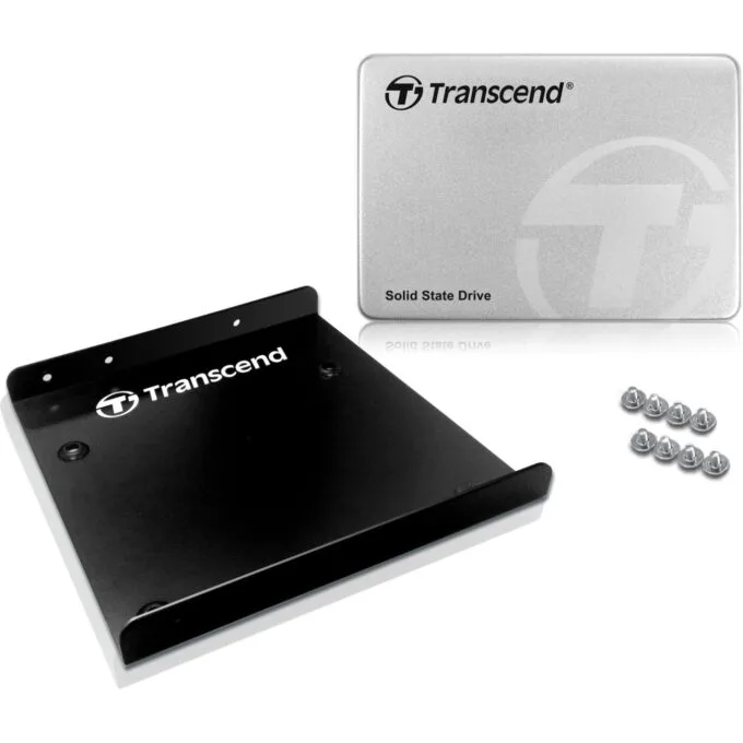 Transcend SSD - SSD370S - 128GB SSD, 6.4 cm, 2.5 inch SATA 6Gb/s, MLC Aluminum housing — image 3