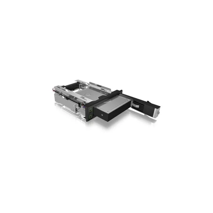 Trayless HDD enclosure for 1xSATA SAS 3.5' to 1xSATA Host – EasySwap – IB-166SSK-B – Black — image 2