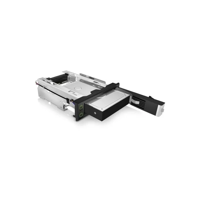 Trayless HDD enclosure for 1xSATA SAS 3.5' to 1xSATA Host – EasySwap – IB-166SSK-B – Black — image 3
