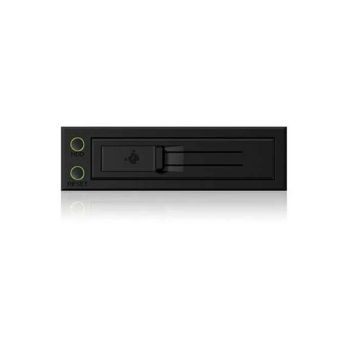 Trayless HDD enclosure for 1xSATA SAS 3.5' to 1xSATA Host – EasySwap – IB-166SSK-B – Black — image 5