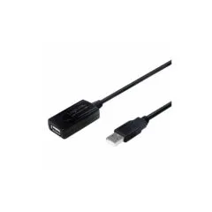 UA0143 10m USB2.0 EXTENTION CABLE BLK LOGILINK