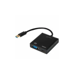 UA0234 USB3.0 TO VGA HDMI BLK LOGILINK