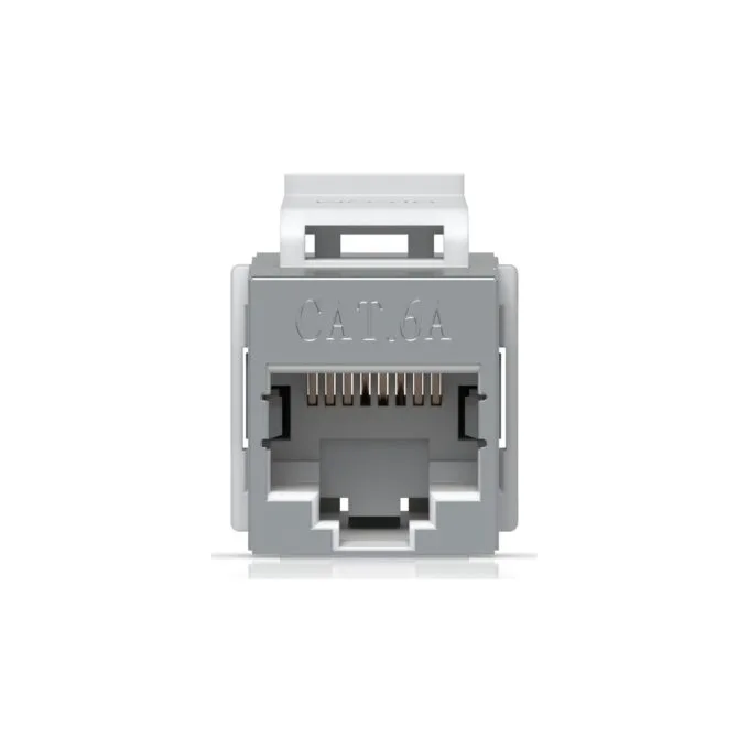 Ubiquiti Cat6A Keystone Coupler - UACC-Keystone-Coupler-C6A - Flat, Stainless steel, RJ-45 to RJ-45, Female-Female, Cat6a — image 5