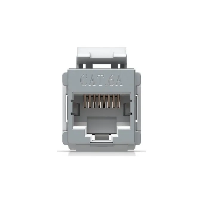 Ubiquiti Cat6A Keystone Coupler - UACC-Keystone-Coupler-C6A - Flat, Stainless steel, RJ-45 to RJ-45, Female-Female, Cat6a — image 6