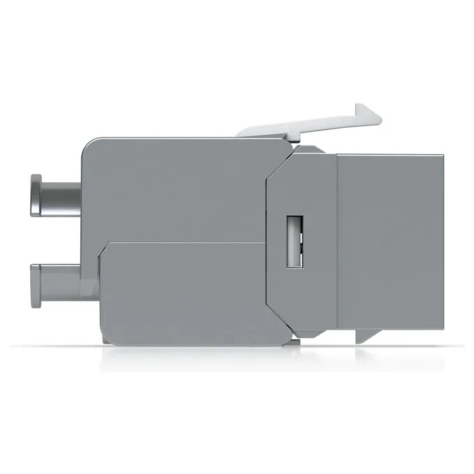 Ubiquiti Cat6A Keystone Jack - UACC-Keystone-Jack-C6A - Metallic Shielded RJ45, Cat6A, 12-pack — image 2