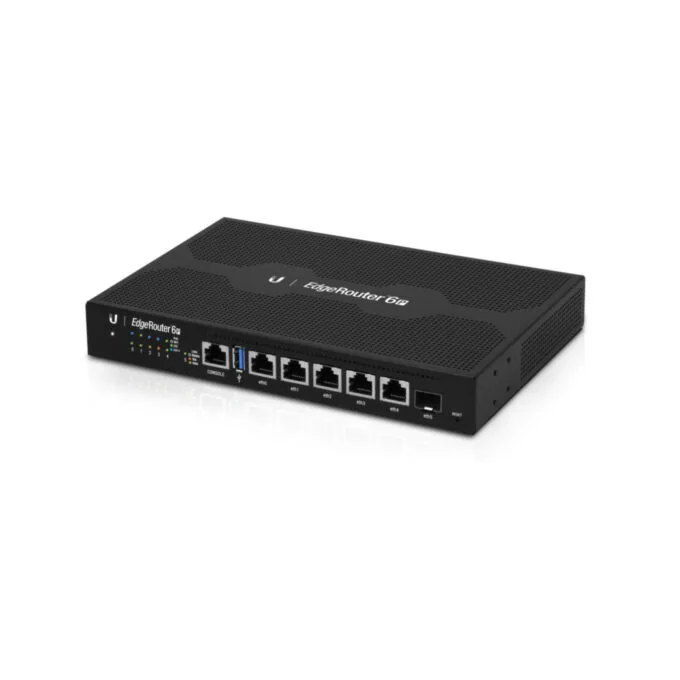 Ubiquiti EdgeRouter - ER-6P - 6-Port Gigabit Router with 1 SFP, 6 Gbps Switching, 3.4Mpps — image 1