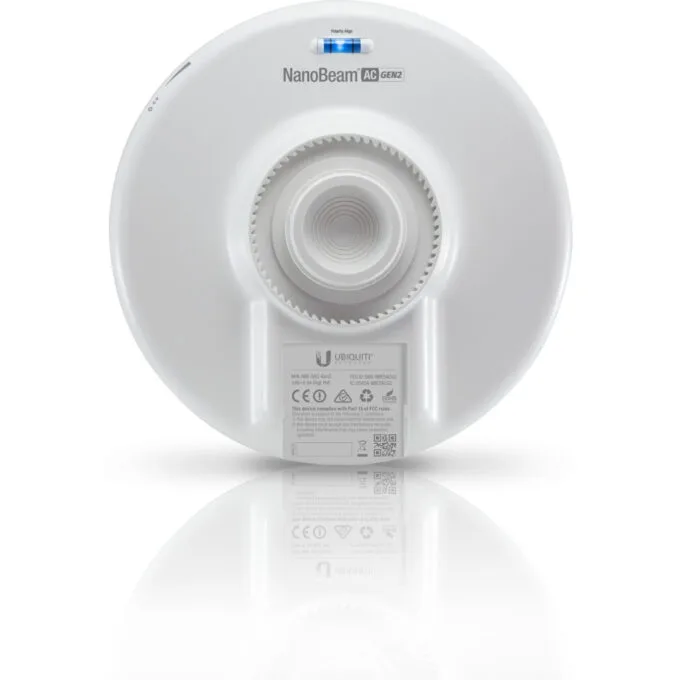 Ubiquiti NanoBeam 5AC Gen2 - 5 GHz Bridge - White, 128MB RAM, 720MHz MIPS — image 2