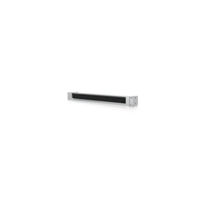 Ubiquiti Rack Brush Panel - UACC-RACK-PANEL-BRUSH-1U - 1U, Black, Aluminum & Steel — image 1