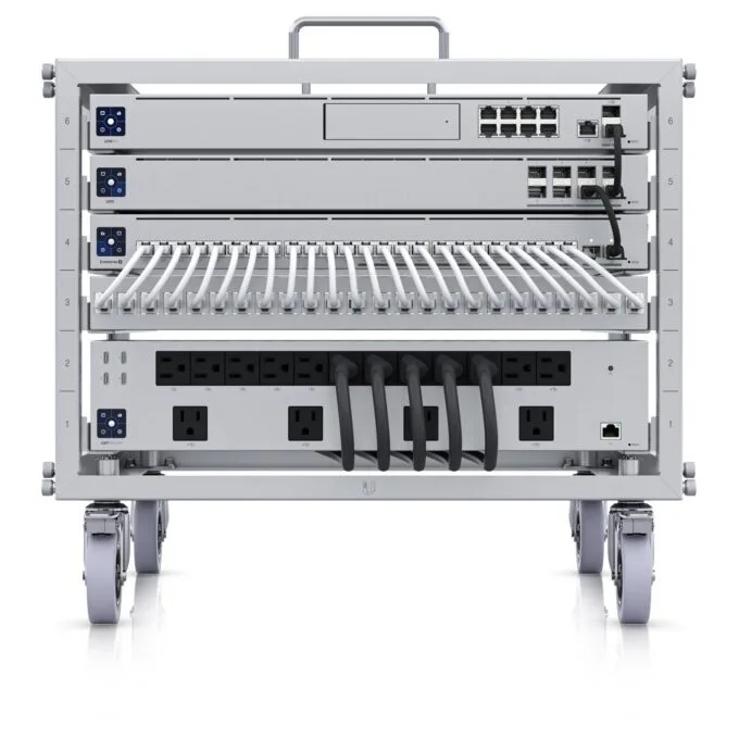 Ubiquiti U-Rack-6U-TL Rack Enclosure - U-Rack-6U-TL - 6U, 19-inch rack enclosure — image 1